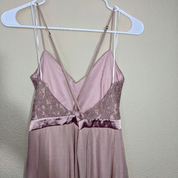 Lulu's Blush Lace Sleeveless Pink Maxi Dress NWT - Picture 4 of 8